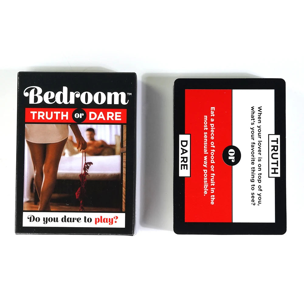 Bedroom Truth or Dare Card Game