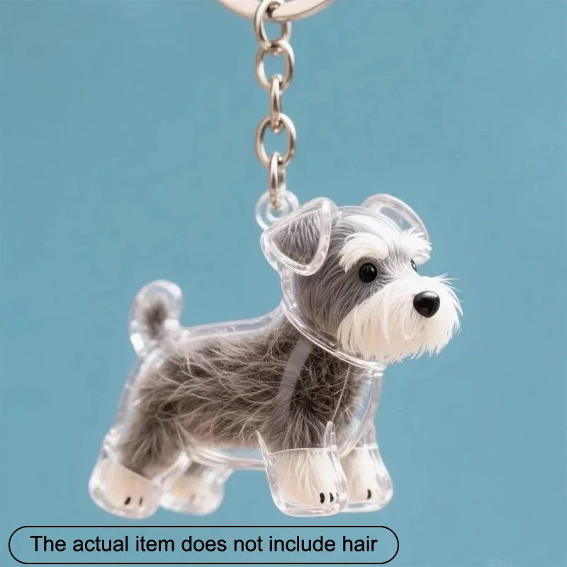Pet Hair Keychain