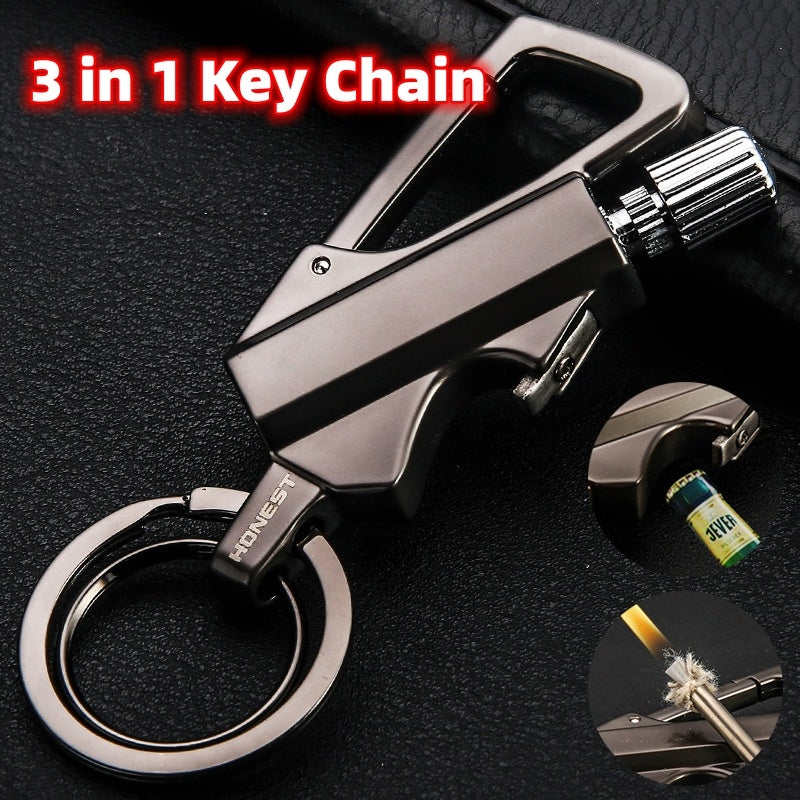Creative Metal Keychain Lighter
